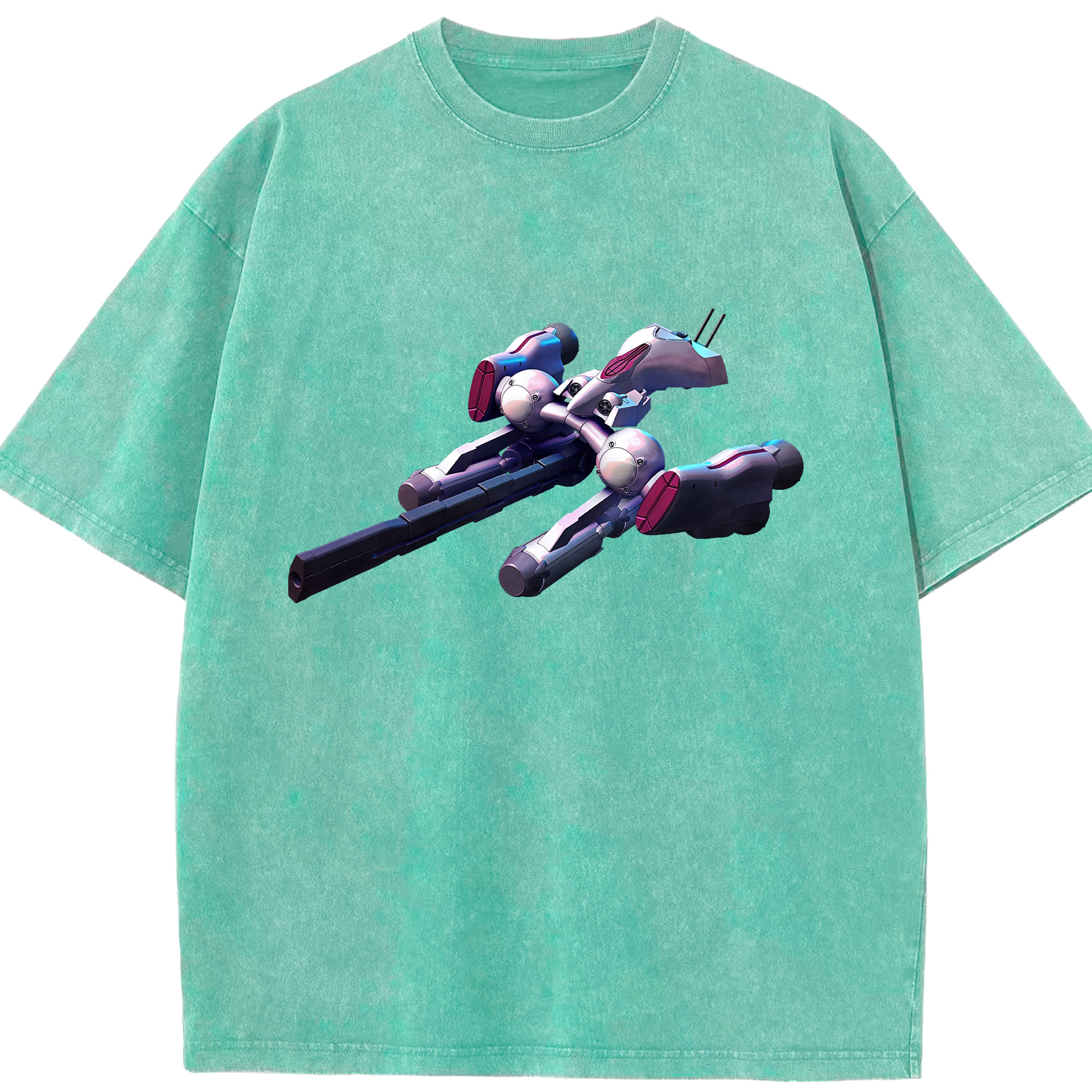 （画像用） 機動戦士ガンダム Mobile Suit Gundam 綿100% ヴィンテージ風 半袖Tシャツ（フロントプリント）